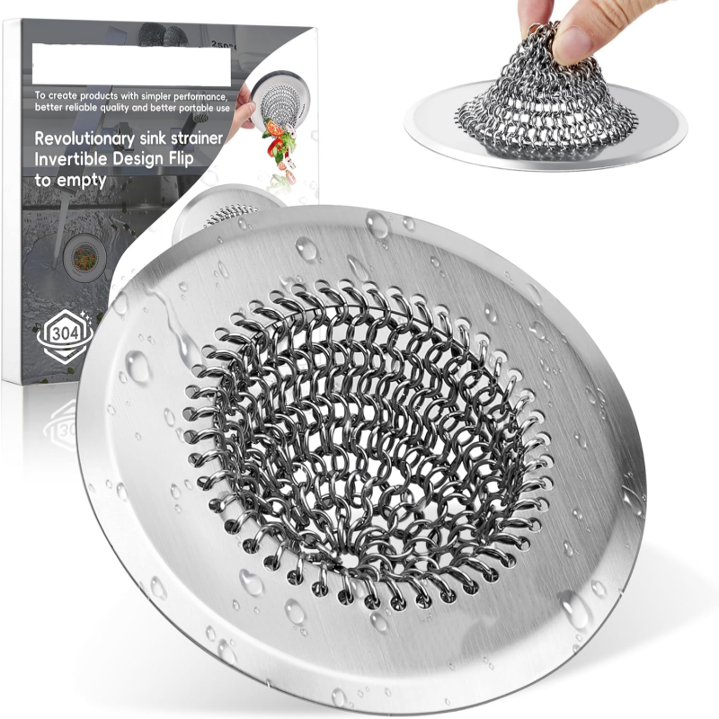 Revolutionary Kitchen Sink Drain Strainer
