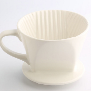 Coffee Dripper, Conical Ceramic Coffee Filter Reusable, Pour-Over Coffee Maker 2-4 cup