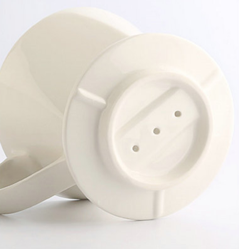 Coffee Dripper, Conical Ceramic Coffee Filter Reusable, Pour-Over Coffee Maker 2-4 cup - Image 3