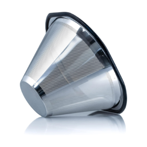 Stainless Steel Reusable Double-layer Coffee Filter for Kalita 185 Pour-Over Coffee Maker OXO 8