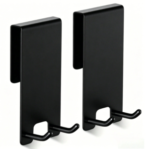 Shower Hook, Shower Enclosure Wall Hook, No Drilling Towel Hook, Bathroom Door Hooks, Fit 6-12mm Thick Glass