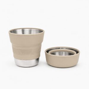 Collapsible Stainless Steel Cup, 450ml