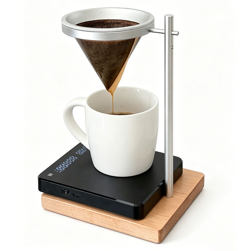 Minimalist Pour Over Coffee Ring - Image 3